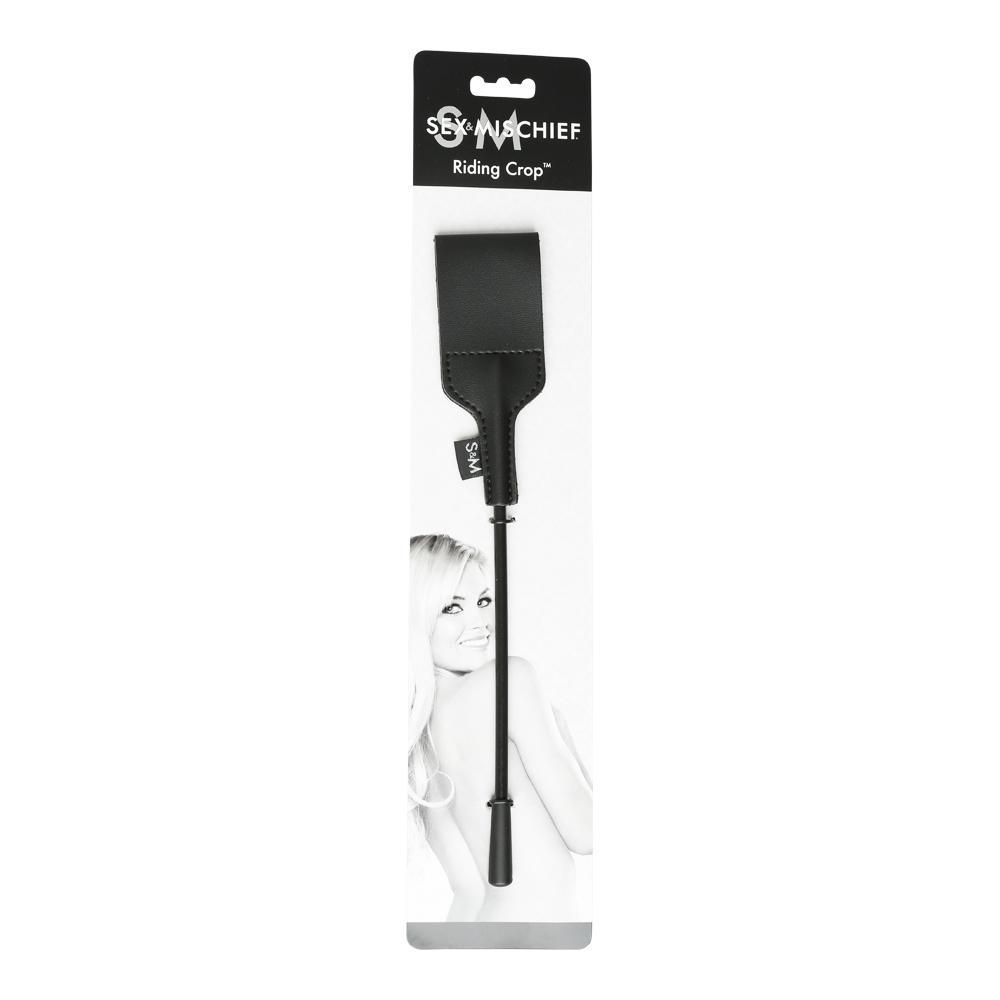 Sex & Mischief Riding Crop Black
