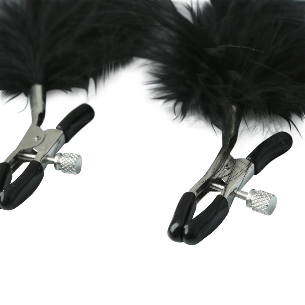S&M Feathered Nipple Clamps