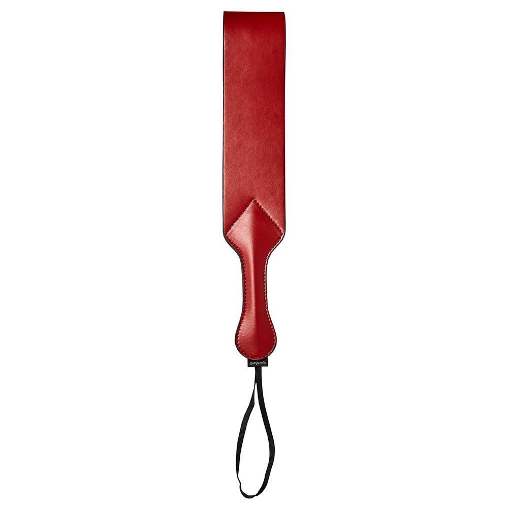 Sportsheets Saffron Loop Paddle Black Red