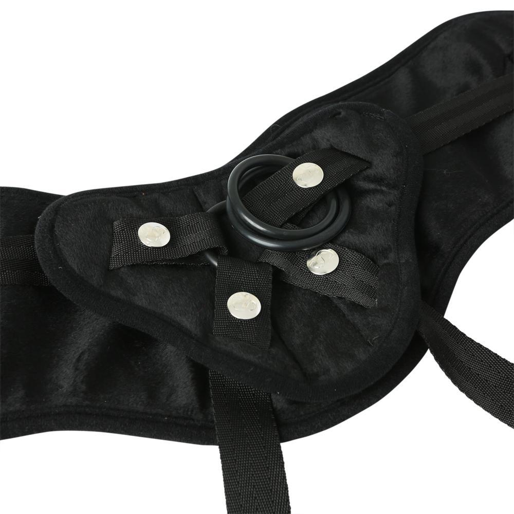 Plus Size Beginners Strap On Harness - Black