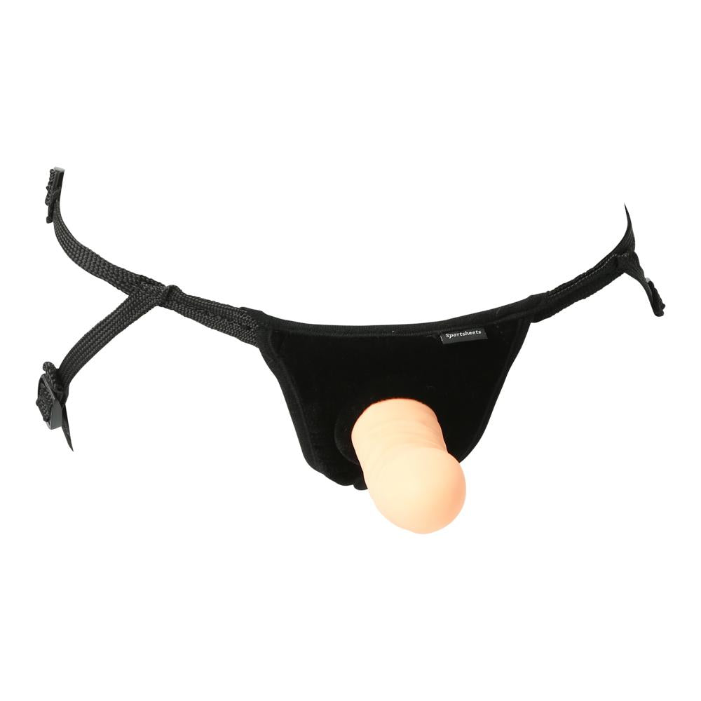 Everlaster Wishbone Strap On Hollow Dildo