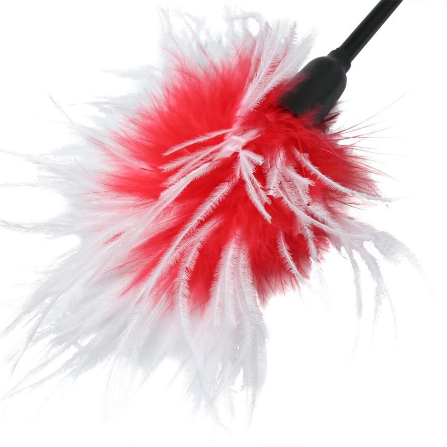 Sandm Whip and Tickle Red/white
