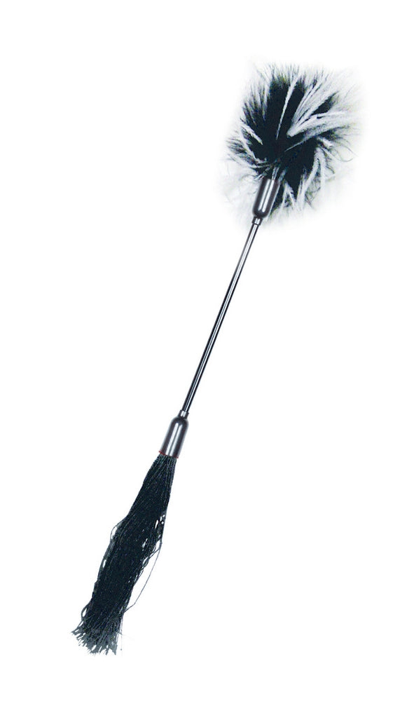 Sandm Whip and Tickle Black/white