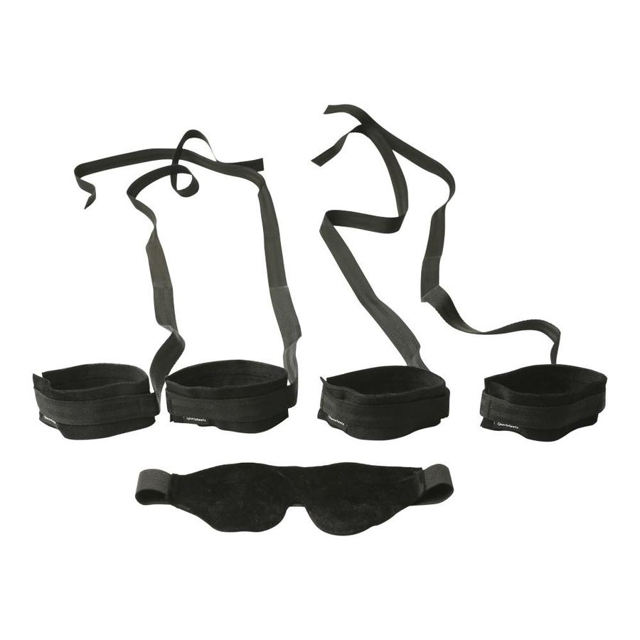 S&M Our First Bondage Kit Black
