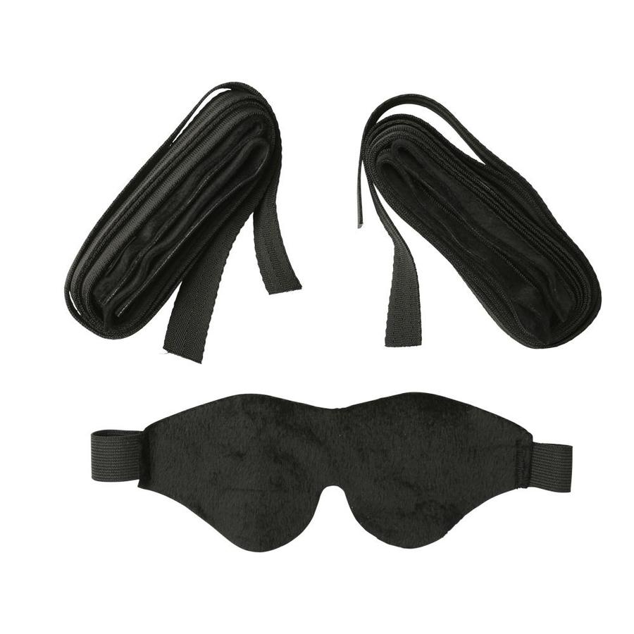 S&M Our First Bondage Kit Black