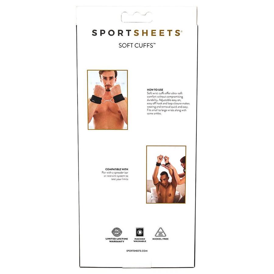 Sportsheets Soft Cuffs Black