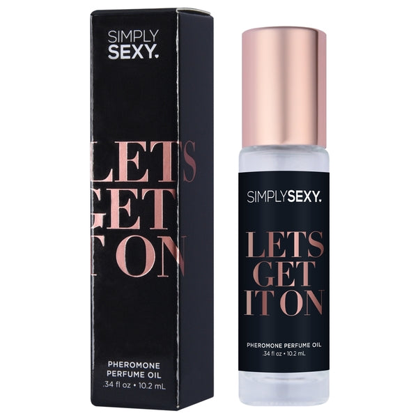 Simply Sexy Pheromone Oil Lets Get It on .34 Fl OZ