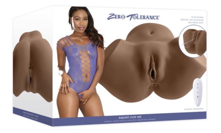 Zero Tolerance Squirt for Me Chanell Heart Movie Realistic Squirting Stroker