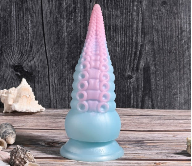 Selopa Stuck On You Rechargeable Vibrating Dildo Silicone Multicolor
