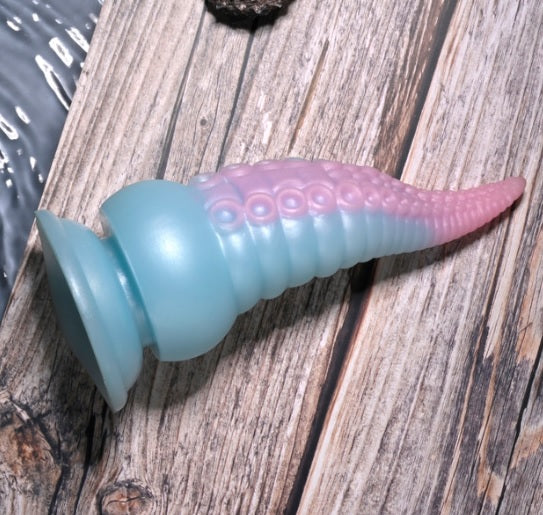 Selopa Stuck On You Rechargeable Vibrating Dildo Silicone Multicolor