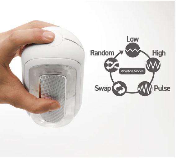 Flip Zero Gravity Vibrating - White