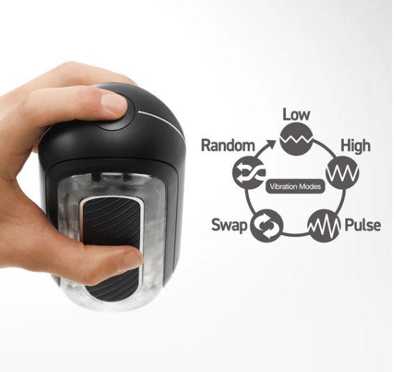Flip Zero Gravity Vibrating - Black