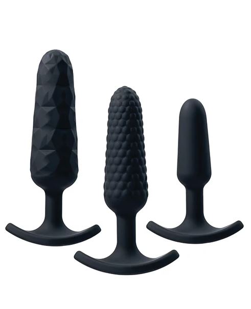 Vedo Trio Anal Plug Set Black