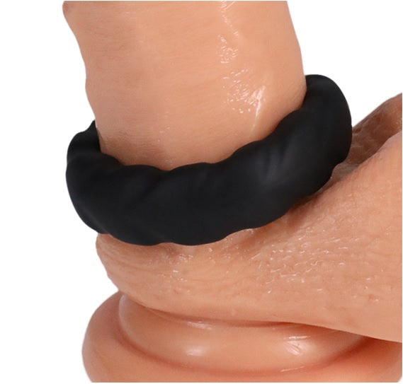Rock Solid Fat Tire Ring - Black