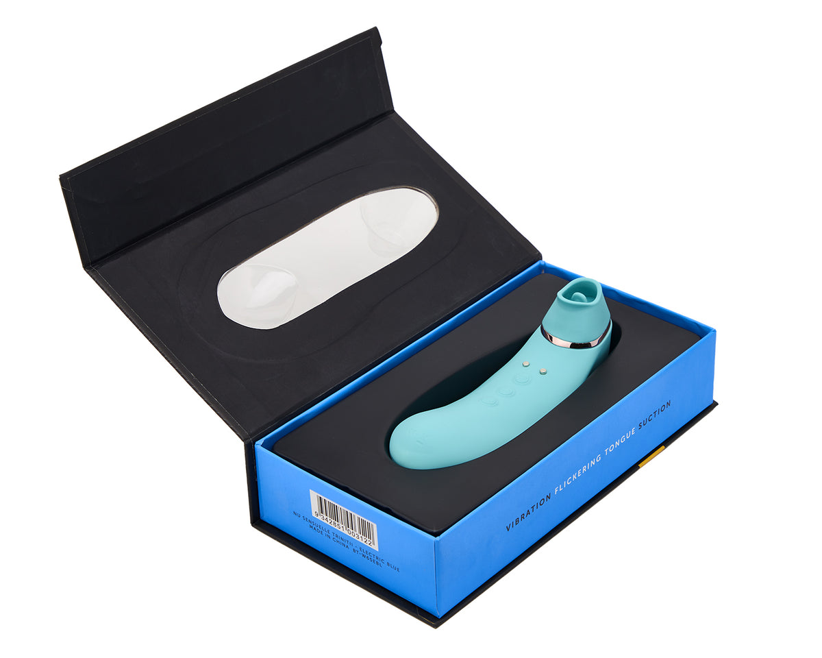 Nu Sensuelle Trinitii Tongue Vibe - Electric Blue