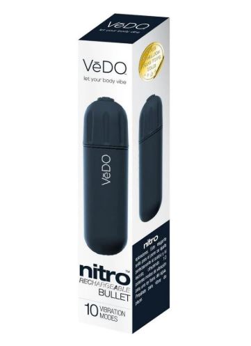 Vedo Nitro Recharg Bullet Black