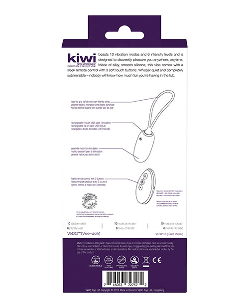 Kiwi Insertable Bullet