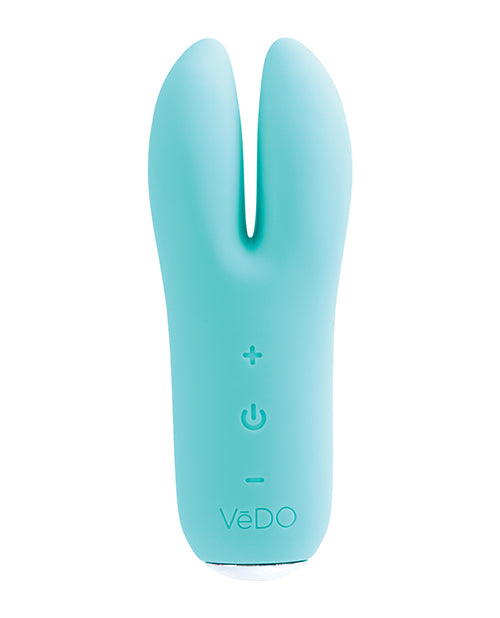 Vedo Kitti Rechargeable Dual Vibe Tease Me Turquoise