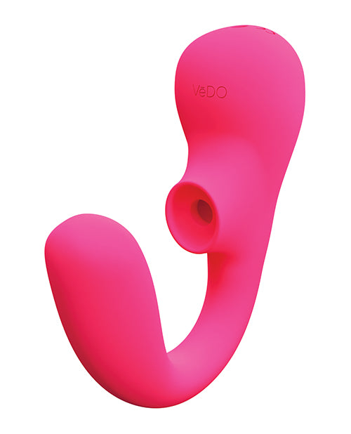 Vedo Suki Plus Rechargeable Dual Sonic Vibe Foxy Pink
