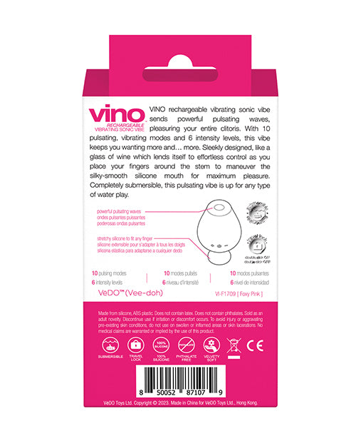 Vino Recharge Sonic Vibe Pink