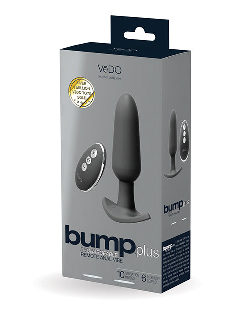 Bump Plus Rechargeable Remote Control Anal Vibe