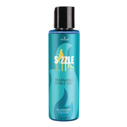 Sizzle Lips Warming Gel Blueberry Ice Pop 4.2 OZ