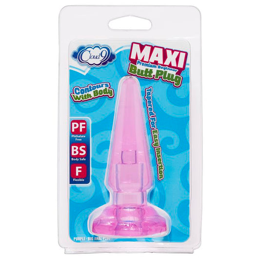 Cloud 9 Maxi Butt Plug Purple
