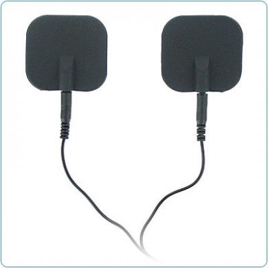 Zeus Deluxe Silicone Black Electro Pads