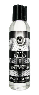 Master Series Ass Relax Desensitizing Lubricant - 4.25 oz