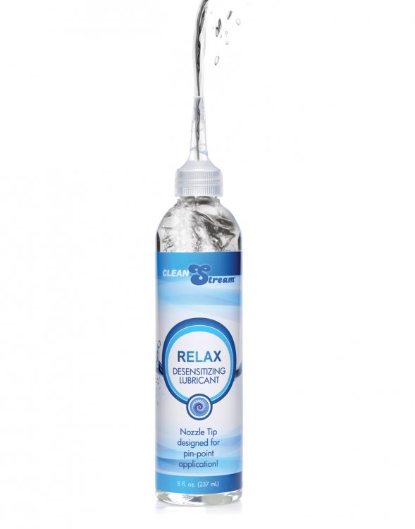 Relax Desensitizing Lubricant With Nozzle Tip - 8 oz.