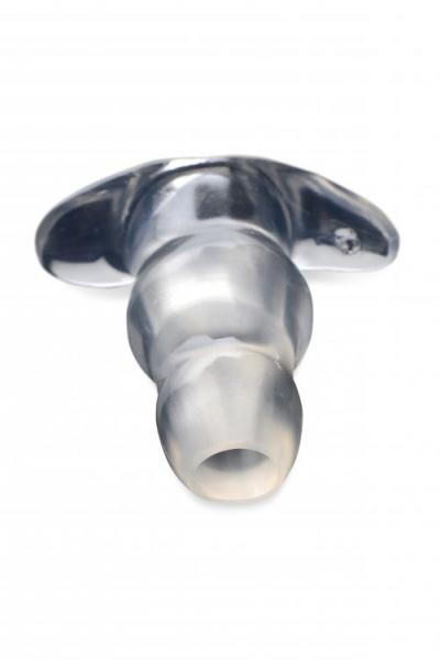 Clear View Hollow Anal Plug - Medium