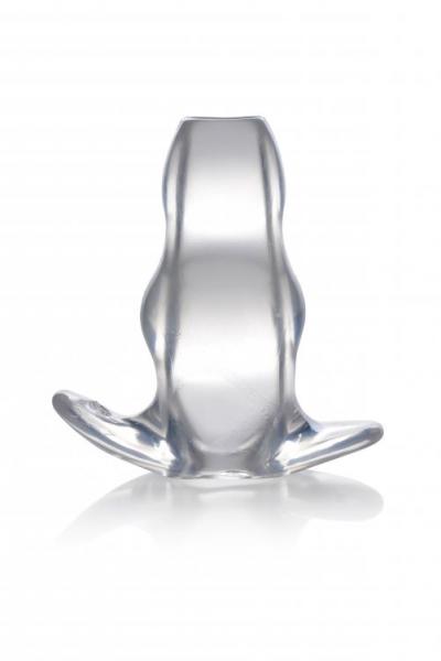 Clear View Hollow Anal Plug - Medium