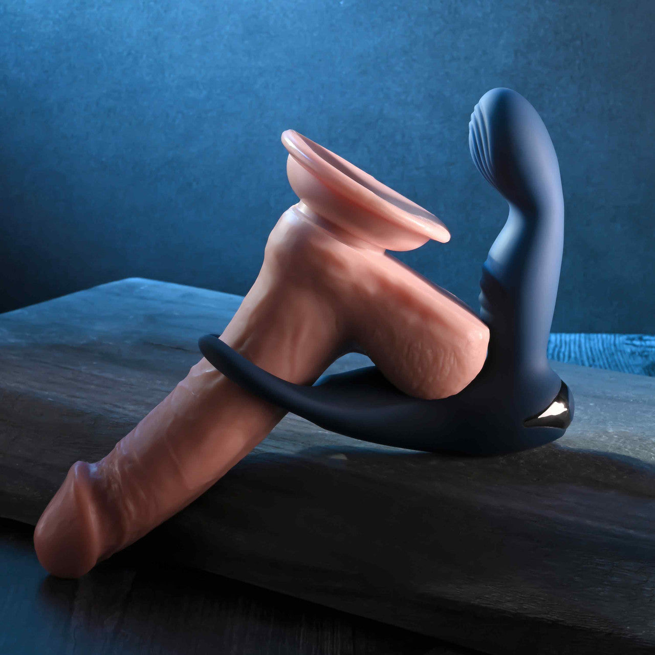 Zero Tolerance By All Means Rechargeable Vibrating Prostate Vibrator With Remote Silicone Blue