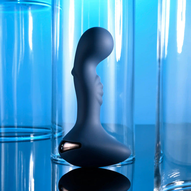 Zero Tolerance Blue Oasis Rechargeable Vibrating Prostate Vibrator Silicone Blue