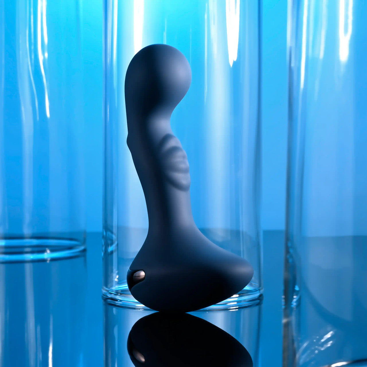 Zero Tolerance Blue Oasis Rechargeable Vibrating Prostate Vibrator Silicone Blue