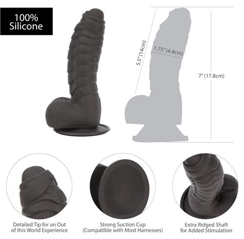 Addiction Ben 7 inches Dildo Black
