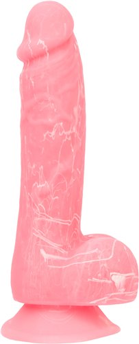 Addiction Brandon Gitd Dong Pink 7.5 In W/bullet