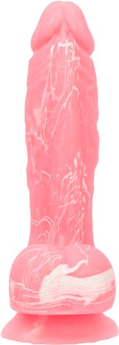 Addiction Brandon Gitd Dong Pink 7.5 In W/bullet