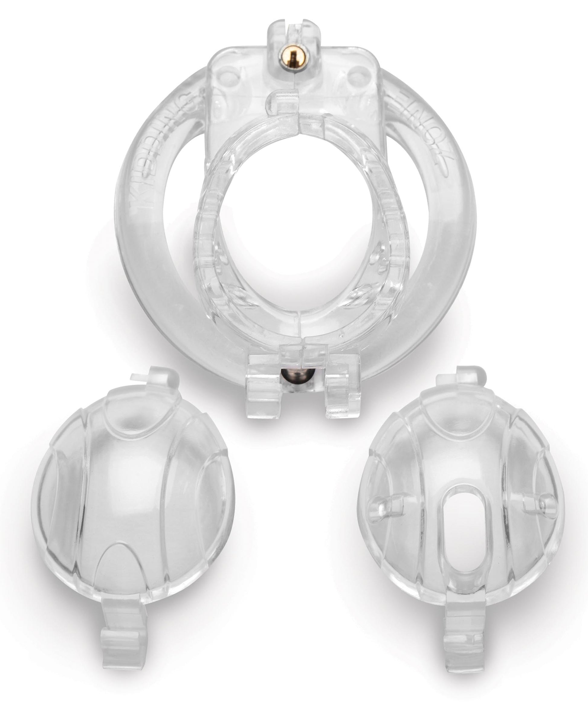 Lockdown Customizable Chastity Cage - Clear