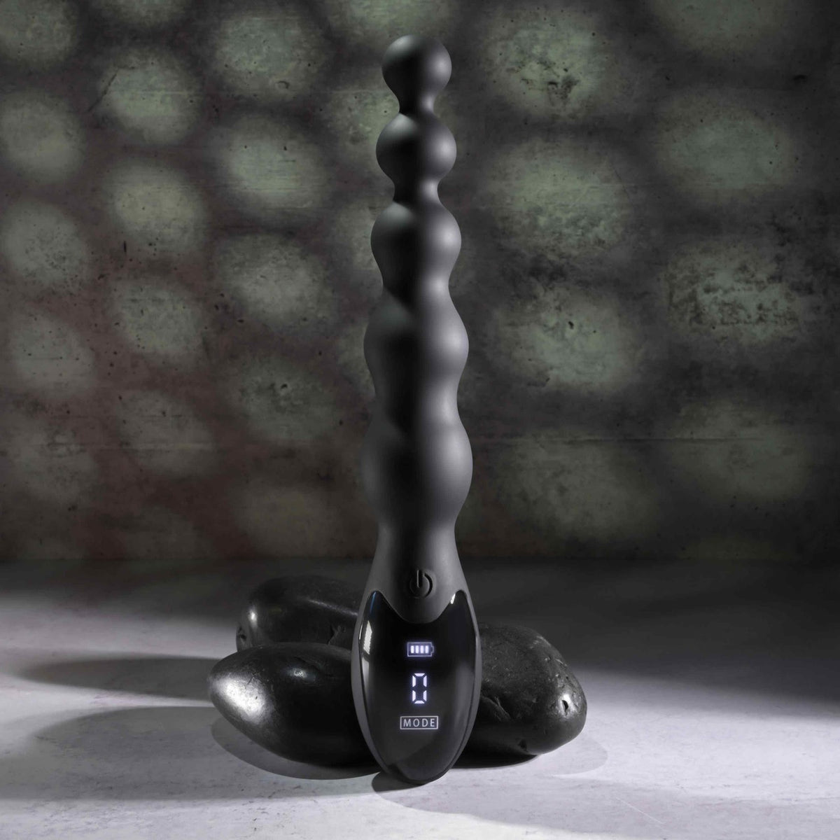 Zero Tolerance Backdoor Baton Rechargeable Vibrating Anal Vibrator Silicone Black