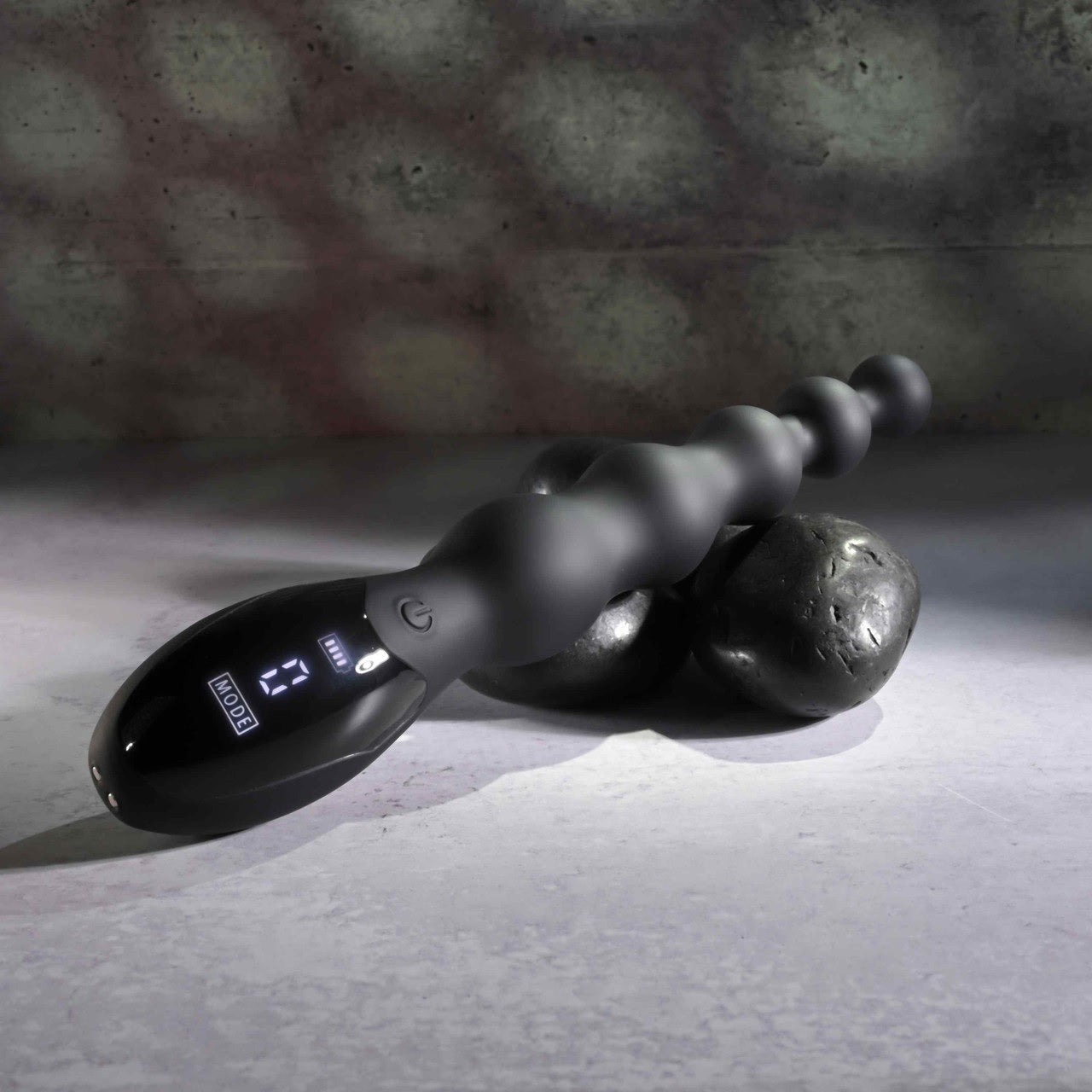 Zero Tolerance Backdoor Baton Rechargeable Vibrating Anal Vibrator Silicone Black