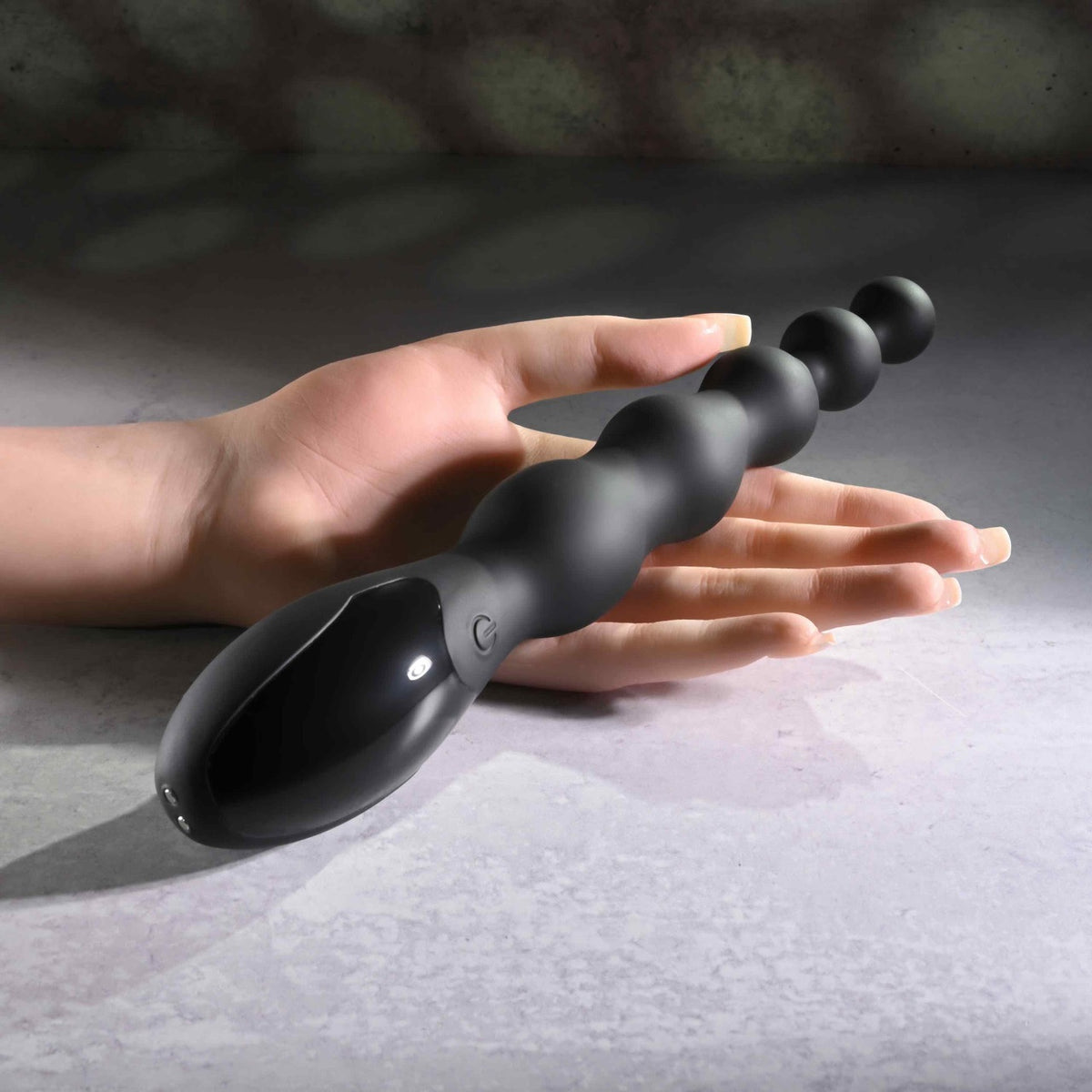 Zero Tolerance Backdoor Baton Rechargeable Vibrating Anal Vibrator Silicone Black