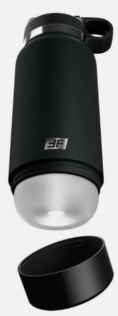 Pdx Plus Fap Flask Thrill Seeker Stroker - Frosted/black