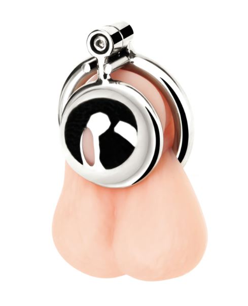 Blue Line Mini Cock Micro Chastity Cage