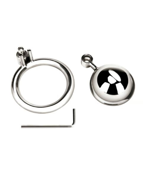 Blue Line Mini Cock Micro Chastity Cage