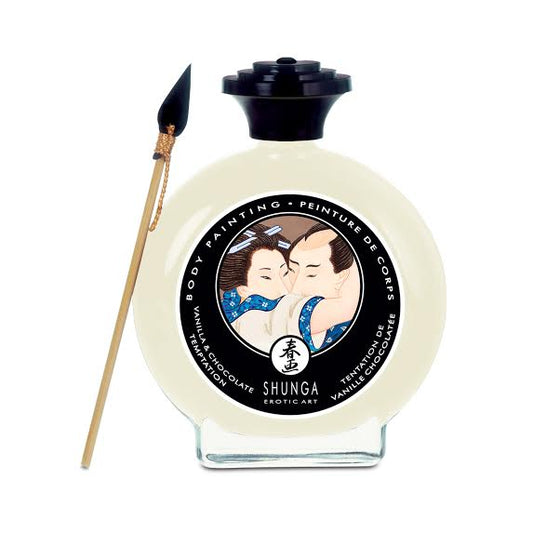 Edible Body Paint Vanilla & Chocolate Temptation 3.5 OZ