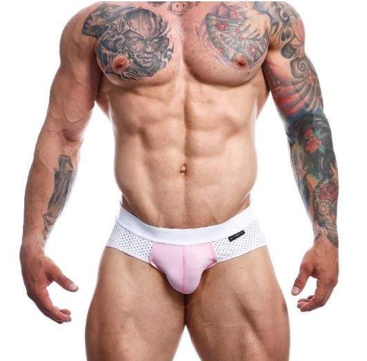 Male Basics Spot Brief White Small
