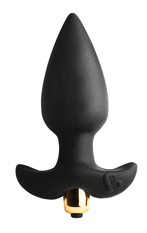 Butt Throb Black Vibrating Plug