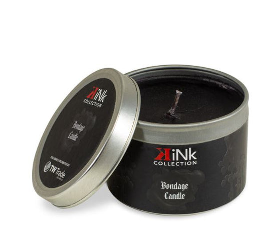 Kink Sensual Bondage Candle 4OZ Black