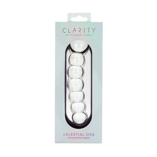 Clarity Glass Dildo Celestial Orb